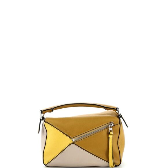 Loewe Puzzle Bag Leather Small Multicolor - Picture 3 of 8